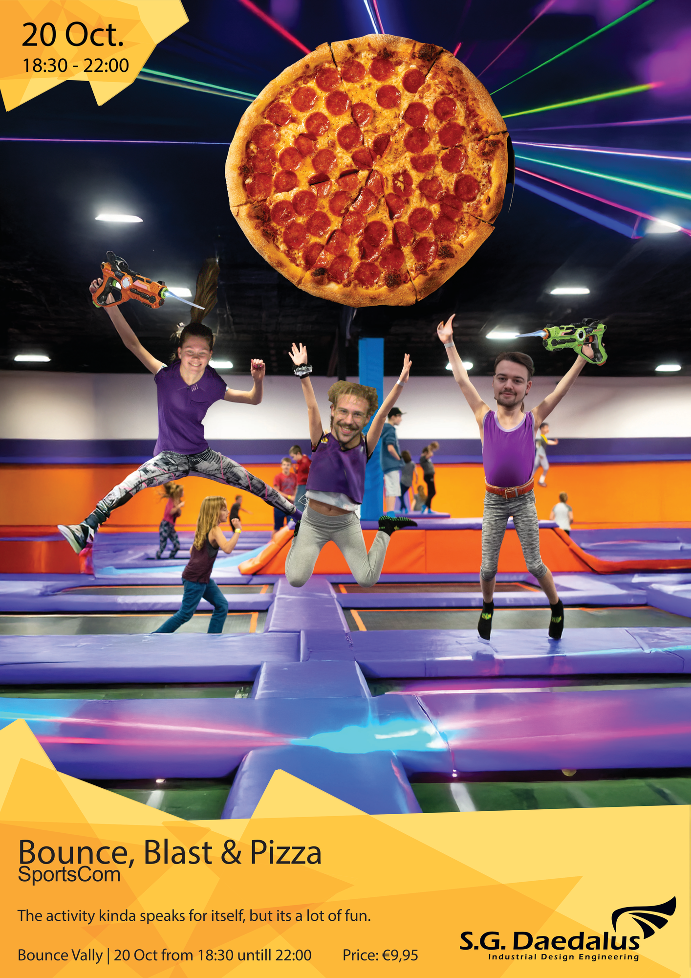Bounce, Blast and Pizza
